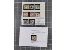 1872/1944, ungebrauchter und meist gestempelter, umfangreicher Sammlungsbestand von Marken und Briefen, jedes Stück mit ausfü