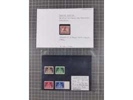 1872/1944, ungebrauchter und meist gestempelter, umfangreicher Sammlungsbestand von Marken und Briefen, jedes Stück mit ausfü