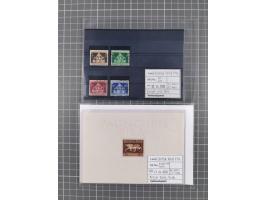 1872/1944, ungebrauchter und meist gestempelter, umfangreicher Sammlungsbestand von Marken und Briefen, jedes Stück mit ausfü