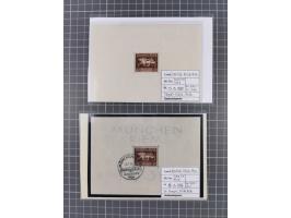 1872/1944, ungebrauchter und meist gestempelter, umfangreicher Sammlungsbestand von Marken und Briefen, jedes Stück mit ausfü