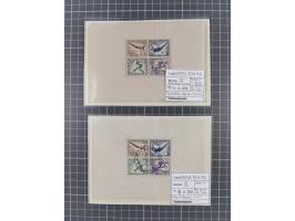 1872/1944, ungebrauchter und meist gestempelter, umfangreicher Sammlungsbestand von Marken und Briefen, jedes Stück mit ausfü