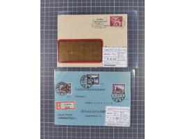 1872/1944, ungebrauchter und meist gestempelter, umfangreicher Sammlungsbestand von Marken und Briefen, jedes Stück mit ausfü