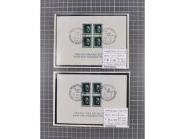 1872/1944, ungebrauchter und meist gestempelter, umfangreicher Sammlungsbestand von Marken und Briefen, jedes Stück mit ausfü