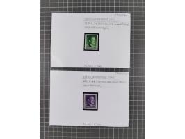 1872/1944, ungebrauchter und meist gestempelter, umfangreicher Sammlungsbestand von Marken und Briefen, jedes Stück mit ausfü