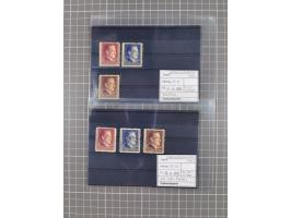 1872/1944, ungebrauchter und meist gestempelter, umfangreicher Sammlungsbestand von Marken und Briefen, jedes Stück mit ausfü