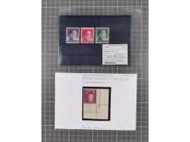 1872/1944, ungebrauchter und meist gestempelter, umfangreicher Sammlungsbestand von Marken und Briefen, jedes Stück mit ausfü