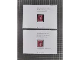 1872/1944, ungebrauchter und meist gestempelter, umfangreicher Sammlungsbestand von Marken und Briefen, jedes Stück mit ausfü