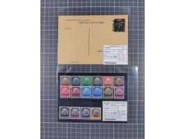 1872/1944, ungebrauchter und meist gestempelter, umfangreicher Sammlungsbestand von Marken und Briefen, jedes Stück mit ausfü