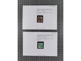 1872/1944, ungebrauchter und meist gestempelter, umfangreicher Sammlungsbestand von Marken und Briefen, jedes Stück mit ausfü