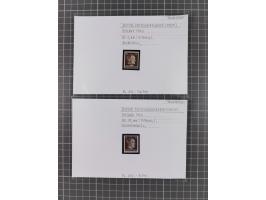 1872/1944, ungebrauchter und meist gestempelter, umfangreicher Sammlungsbestand von Marken und Briefen, jedes Stück mit ausfü