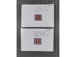 1872/1944, ungebrauchter und meist gestempelter, umfangreicher Sammlungsbestand von Marken und Briefen, jedes Stück mit ausfü