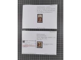 1872/1944, ungebrauchter und meist gestempelter, umfangreicher Sammlungsbestand von Marken und Briefen, jedes Stück mit ausfü