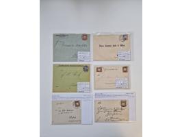 1820/70 (ca.), etwa 200/300 Briefe, Karten und Ganzsachen, dabei einiges interessante Material.