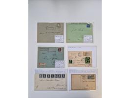 1820/70 (ca.), etwa 200/300 Briefe, Karten und Ganzsachen, dabei einiges interessante Material.