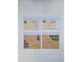 1820/70 (ca.), etwa 200/300 Briefe, Karten und Ganzsachen, dabei einiges interessante Material.