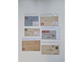 1820/70 (ca.), etwa 200/300 Briefe, Karten und Ganzsachen, dabei einiges interessante Material.