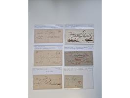 1820/70 (ca.), etwa 200/300 Briefe, Karten und Ganzsachen, dabei einiges interessante Material.