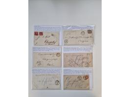 1820/70 (ca.), etwa 200/300 Briefe, Karten und Ganzsachen, dabei einiges interessante Material.