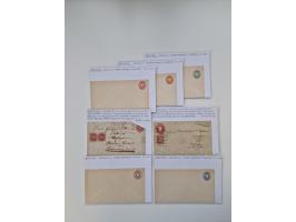 1820/70 (ca.), etwa 200/300 Briefe, Karten und Ganzsachen, dabei einiges interessante Material.