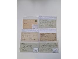 1820/70 (ca.), etwa 200/300 Briefe, Karten und Ganzsachen, dabei einiges interessante Material.