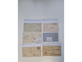 1820/70 (ca.), etwa 200/300 Briefe, Karten und Ganzsachen, dabei einiges interessante Material.