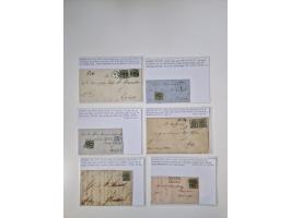 1820/70 (ca.), etwa 200/300 Briefe, Karten und Ganzsachen, dabei einiges interessante Material.