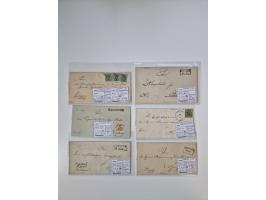1820/70 (ca.), etwa 200/300 Briefe, Karten und Ganzsachen, dabei einiges interessante Material.