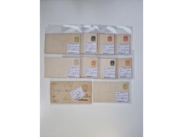 1820/70 (ca.), etwa 200/300 Briefe, Karten und Ganzsachen, dabei einiges interessante Material.