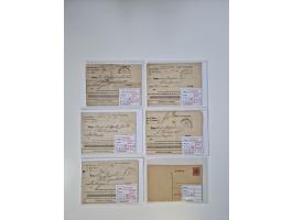 1820/70 (ca.), etwa 200/300 Briefe, Karten und Ganzsachen, dabei einiges interessante Material.