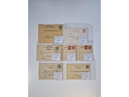 1820/70 (ca.), etwa 200/300 Briefe, Karten und Ganzsachen, dabei einiges interessante Material.