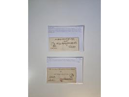 1820/70 (ca.), etwa 200/300 Briefe, Karten und Ganzsachen, dabei einiges interessante Material.