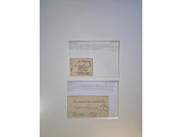 1820/70 (ca.), etwa 200/300 Briefe, Karten und Ganzsachen, dabei einiges interessante Material.