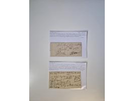 1820/70 (ca.), etwa 200/300 Briefe, Karten und Ganzsachen, dabei einiges interessante Material.