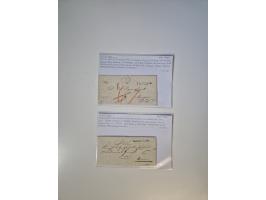 1820/70 (ca.), etwa 200/300 Briefe, Karten und Ganzsachen, dabei einiges interessante Material.