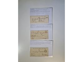 1820/70 (ca.), etwa 200/300 Briefe, Karten und Ganzsachen, dabei einiges interessante Material.
