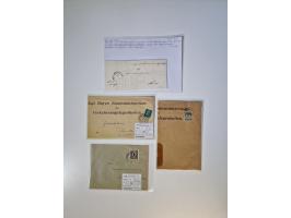 1820/70 (ca.), etwa 200/300 Briefe, Karten und Ganzsachen, dabei einiges interessante Material.