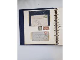 1872/45, ungebrauchter, teils postfrische, und gestempelte Sammlung mit u.a. Bl.1-3, SAF auf Karte sowie kleinem Teil Besetzu