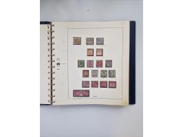 1872/45, ungebrauchter, teils postfrische, und gestempelte Sammlung mit u.a. Bl.1-3, SAF auf Karte sowie kleinem Teil Besetzu