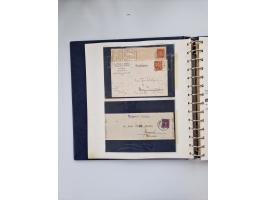 1872/45, ungebrauchter, teils postfrische, und gestempelte Sammlung mit u.a. Bl.1-3, SAF auf Karte sowie kleinem Teil Besetzu