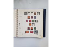 1872/45, ungebrauchter, teils postfrische, und gestempelte Sammlung mit u.a. Bl.1-3, SAF auf Karte sowie kleinem Teil Besetzu