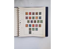 1872/45, ungebrauchter, teils postfrische, und gestempelte Sammlung mit u.a. Bl.1-3, SAF auf Karte sowie kleinem Teil Besetzu