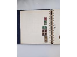 1872/45, ungebrauchter, teils postfrische, und gestempelte Sammlung mit u.a. Bl.1-3, SAF auf Karte sowie kleinem Teil Besetzu