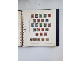 1872/45, ungebrauchter, teils postfrische, und gestempelte Sammlung mit u.a. Bl.1-3, SAF auf Karte sowie kleinem Teil Besetzu