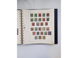 1872/45, ungebrauchter, teils postfrische, und gestempelte Sammlung mit u.a. Bl.1-3, SAF auf Karte sowie kleinem Teil Besetzu