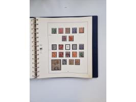 1872/45, ungebrauchter, teils postfrische, und gestempelte Sammlung mit u.a. Bl.1-3, SAF auf Karte sowie kleinem Teil Besetzu