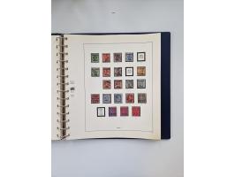 1872/45, ungebrauchter, teils postfrische, und gestempelte Sammlung mit u.a. Bl.1-3, SAF auf Karte sowie kleinem Teil Besetzu