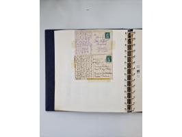 1872/45, ungebrauchter, teils postfrische, und gestempelte Sammlung mit u.a. Bl.1-3, SAF auf Karte sowie kleinem Teil Besetzu