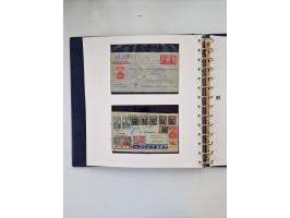 1872/45, ungebrauchter, teils postfrische, und gestempelte Sammlung mit u.a. Bl.1-3, SAF auf Karte sowie kleinem Teil Besetzu