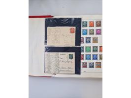 1872/45, ungebrauchter, teils postfrische, und gestempelte Sammlung mit u.a. Bl.1-3, SAF auf Karte sowie kleinem Teil Besetzu