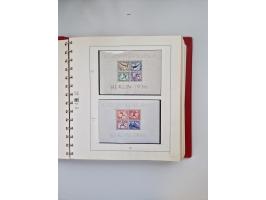 1872/45, ungebrauchter, teils postfrische, und gestempelte Sammlung mit u.a. Bl.1-3, SAF auf Karte sowie kleinem Teil Besetzu